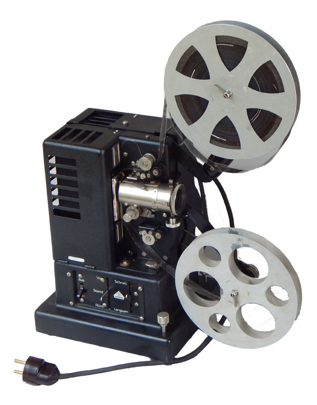 Proiettore 16 mm per cinema muto